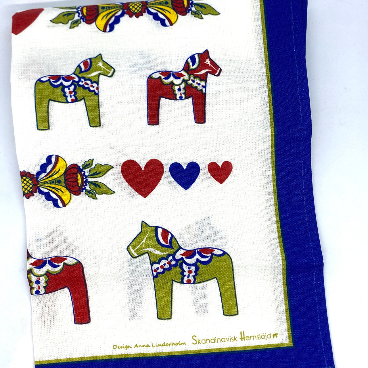 Swedish Folk Art Kitchen Towel