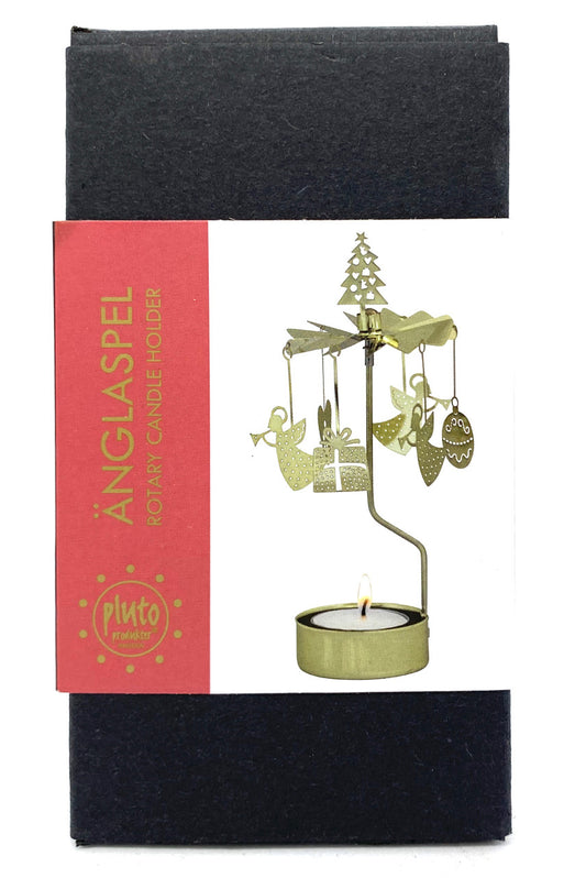 Christmas Rotary Candle Holder