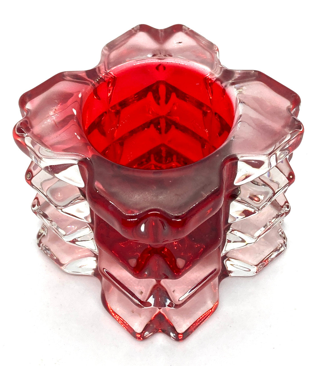 Sagaform Candle Holder Britney -Red