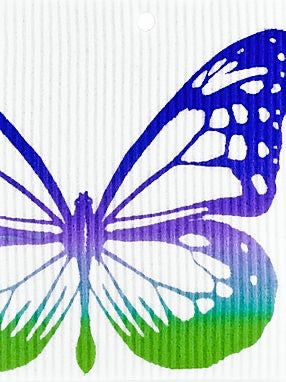 Butterfly Swedish Dishcloth
