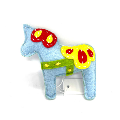 Dala Horse Felt Ornament Pack