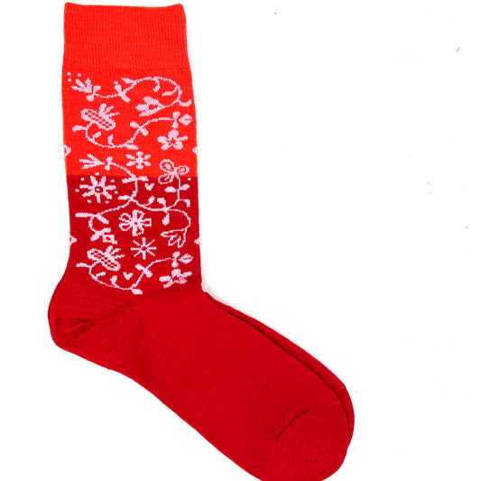 Bengt & Lotta Garden Socks (red)