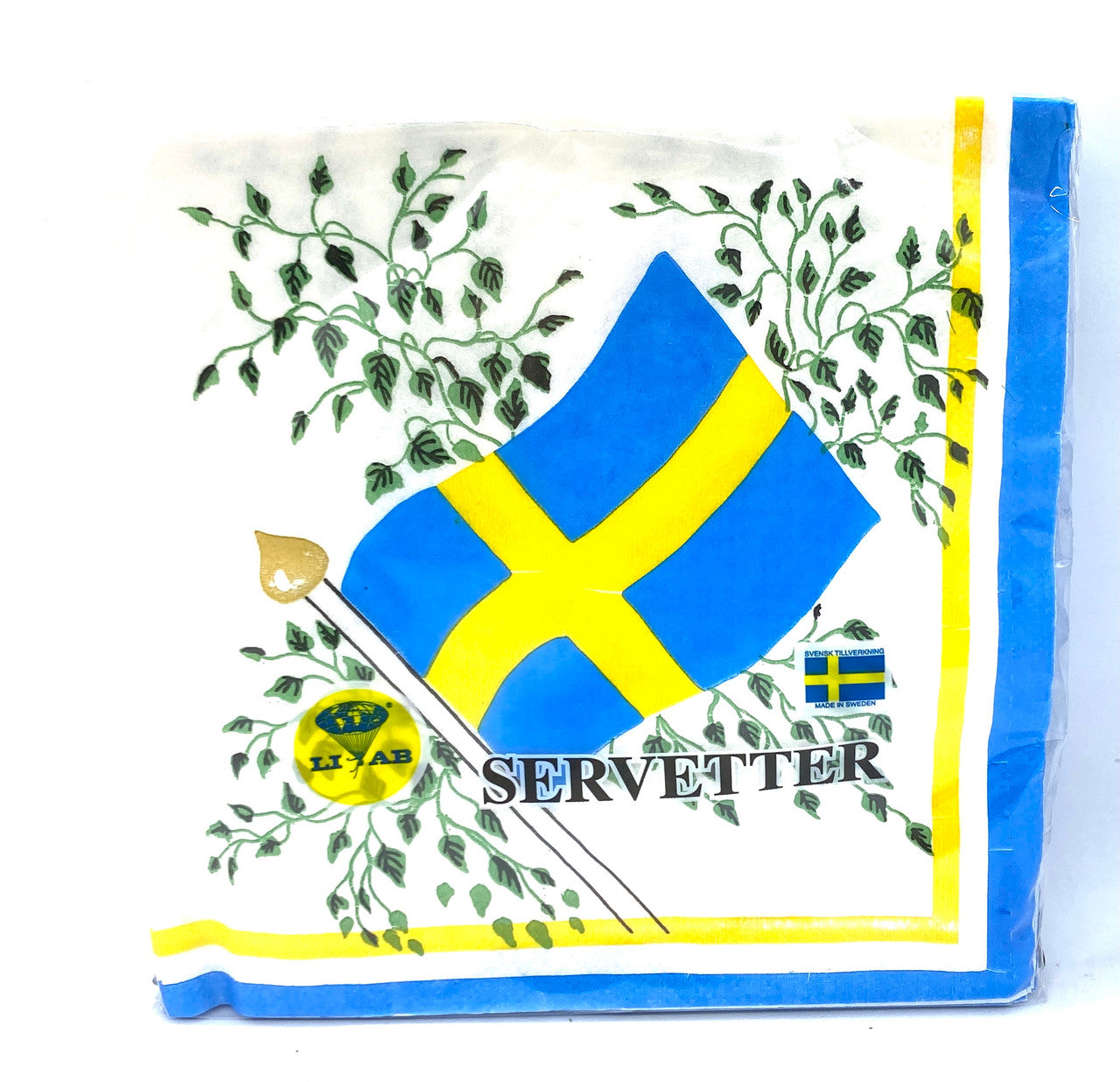 Swedish Flag Dinner Napkins