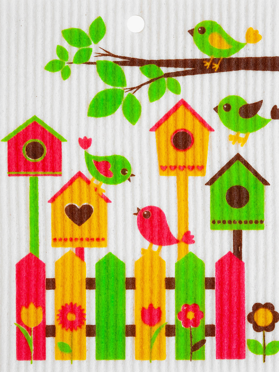Birdhouse Swedish Dishcloth