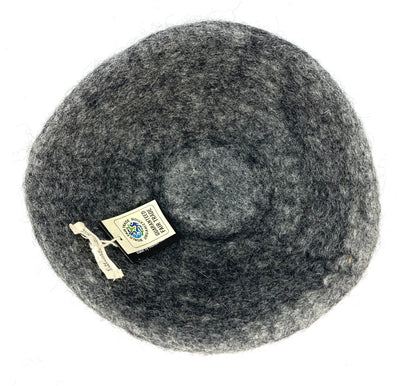 Looking down, into bowl.