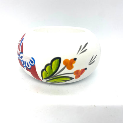 White Dalahorse Votive