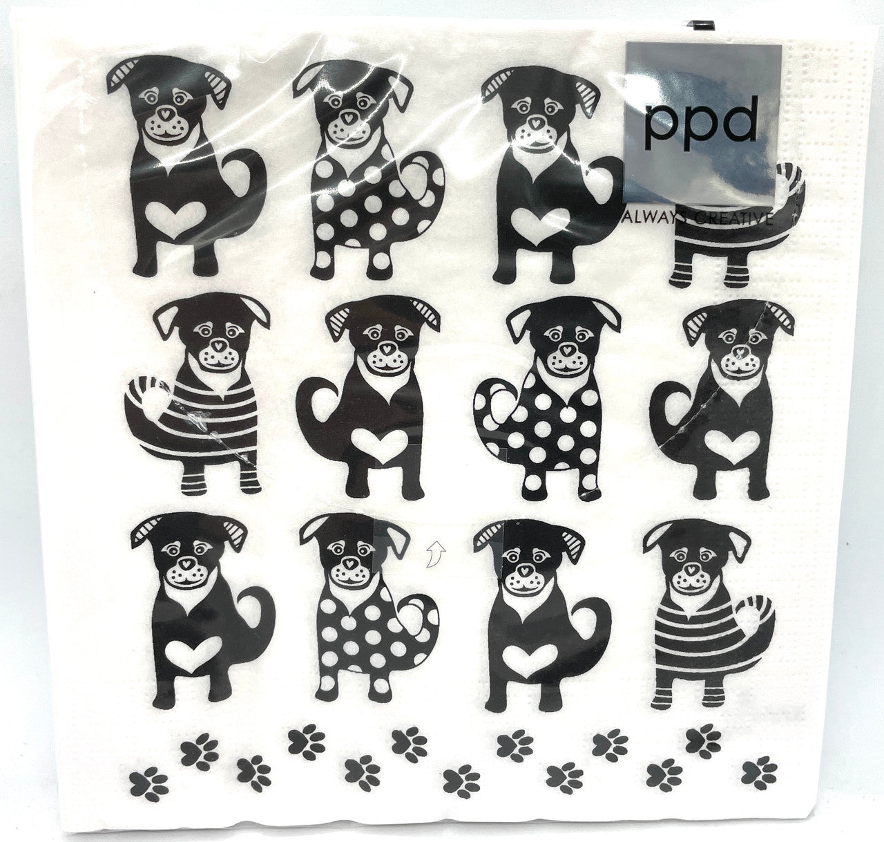 Twelve Dogs Dinner Napkins