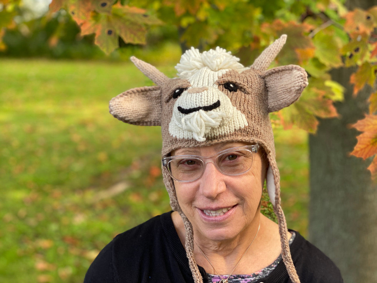 Al Johnson's Goat Stocking Cap (brown)