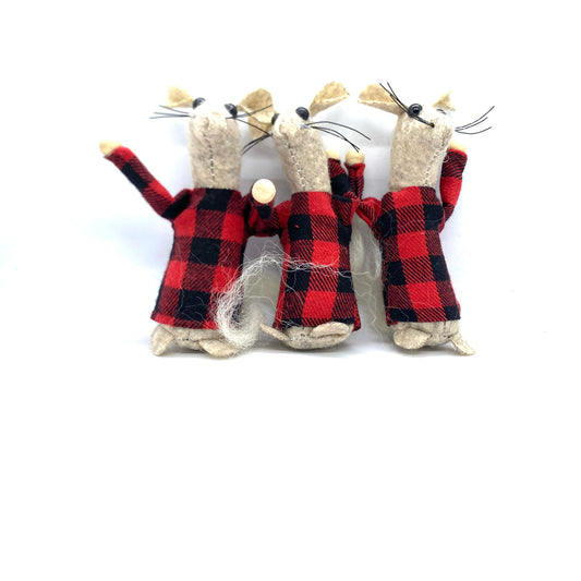 The Plaid Christmas Mice