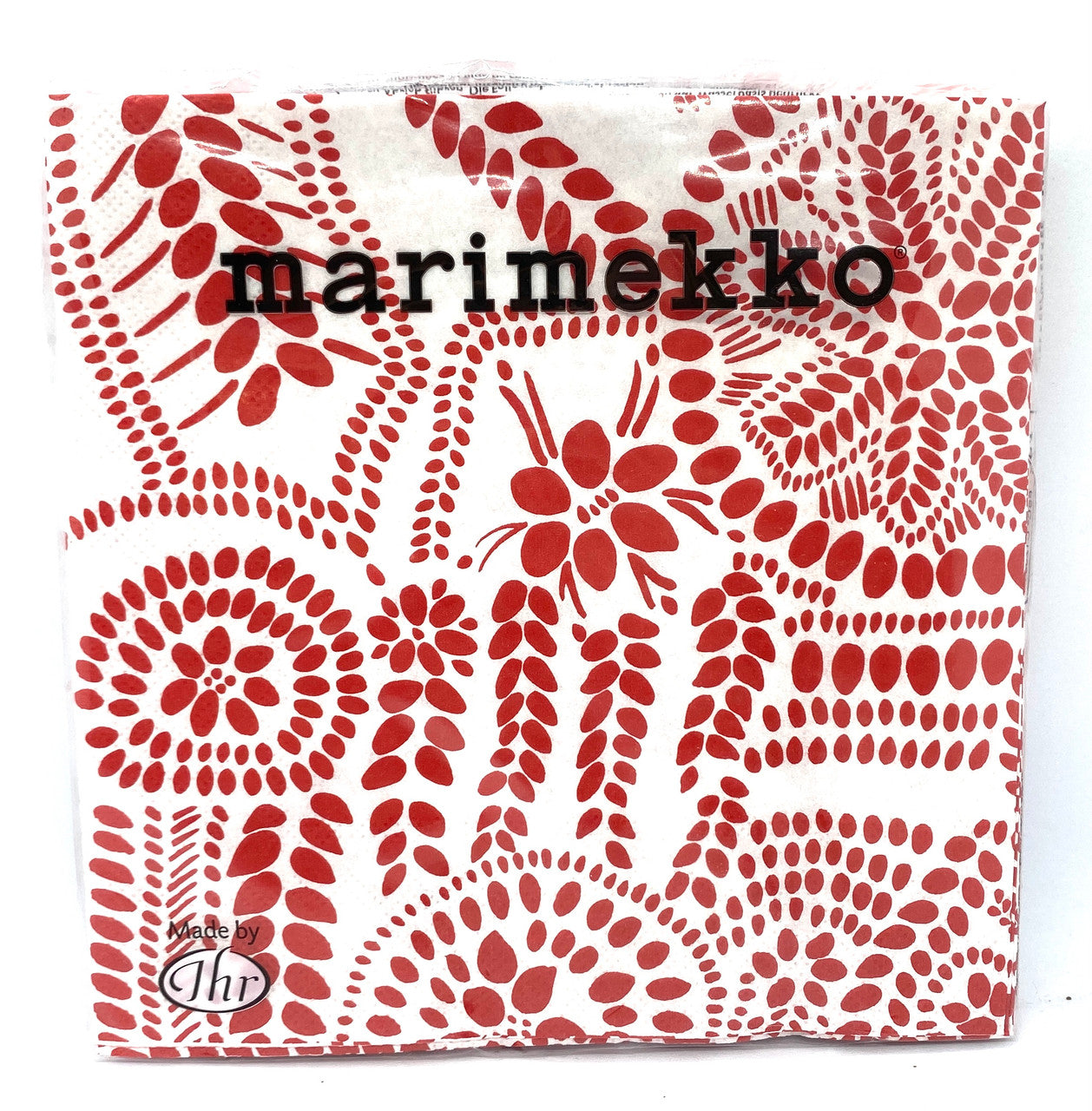 Marimekko Red Nasia Dinner Napkins
