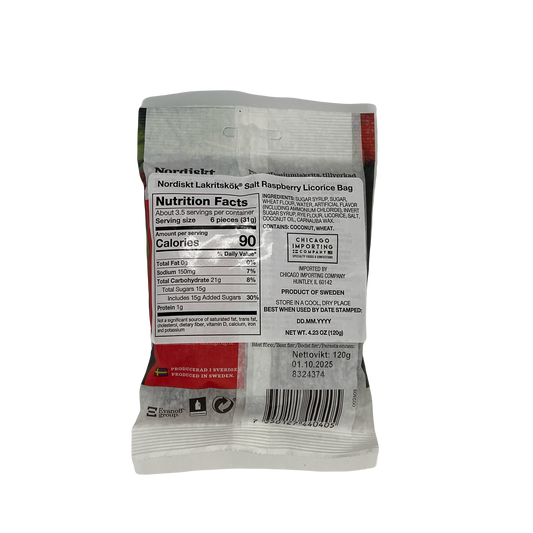 Salty Raspberry Licorice