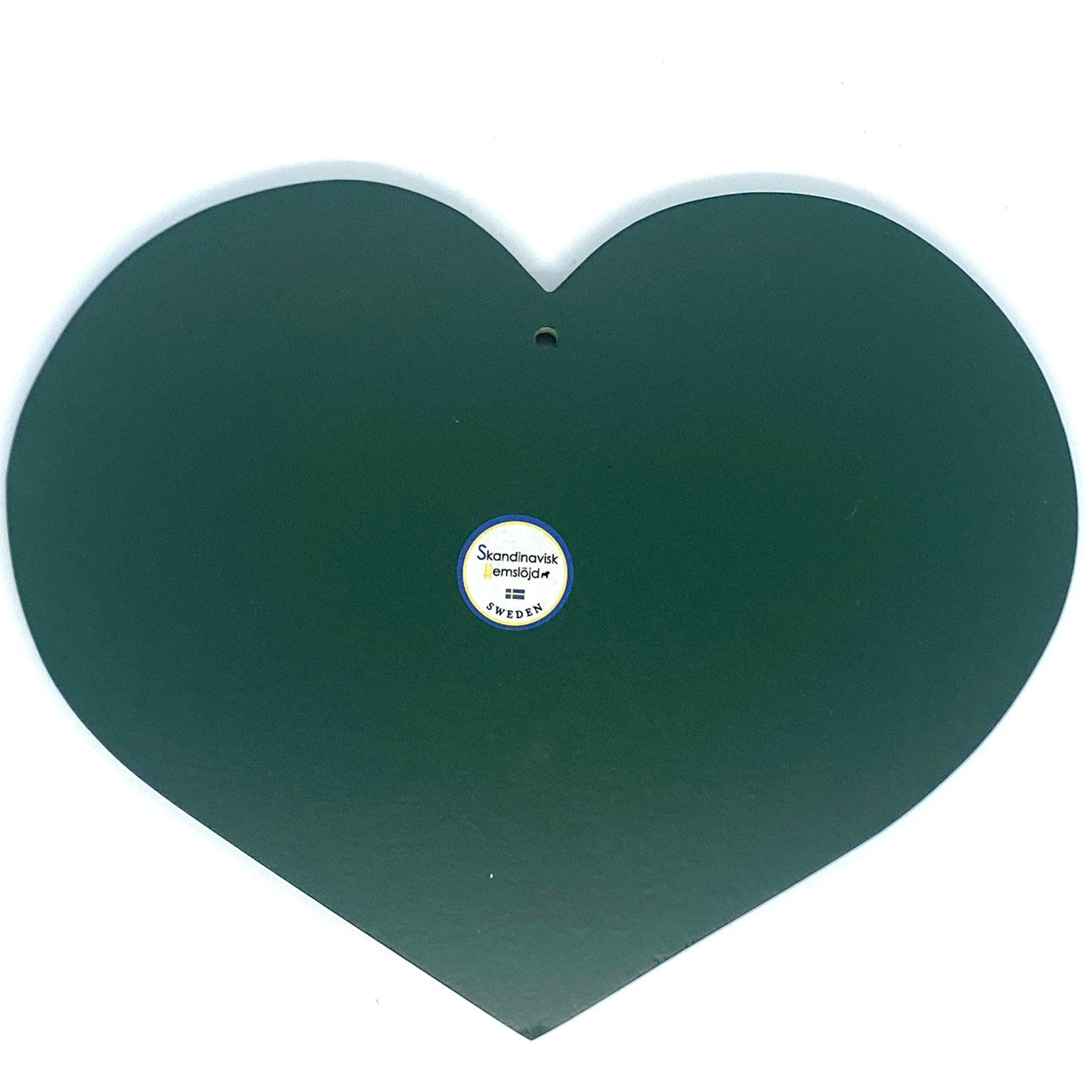 Green God Jul Lingonberry Heart Sign