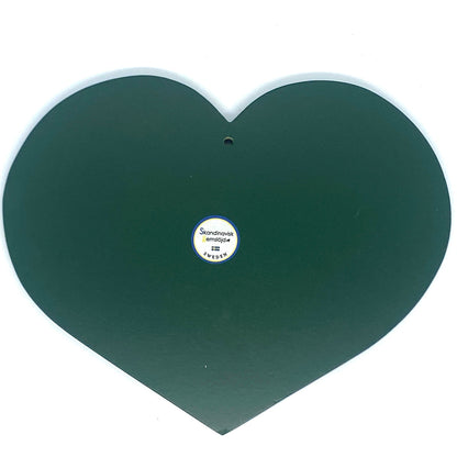 Green God Jul Lingonberry Heart Sign