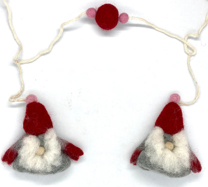 Felt Gnome Garland