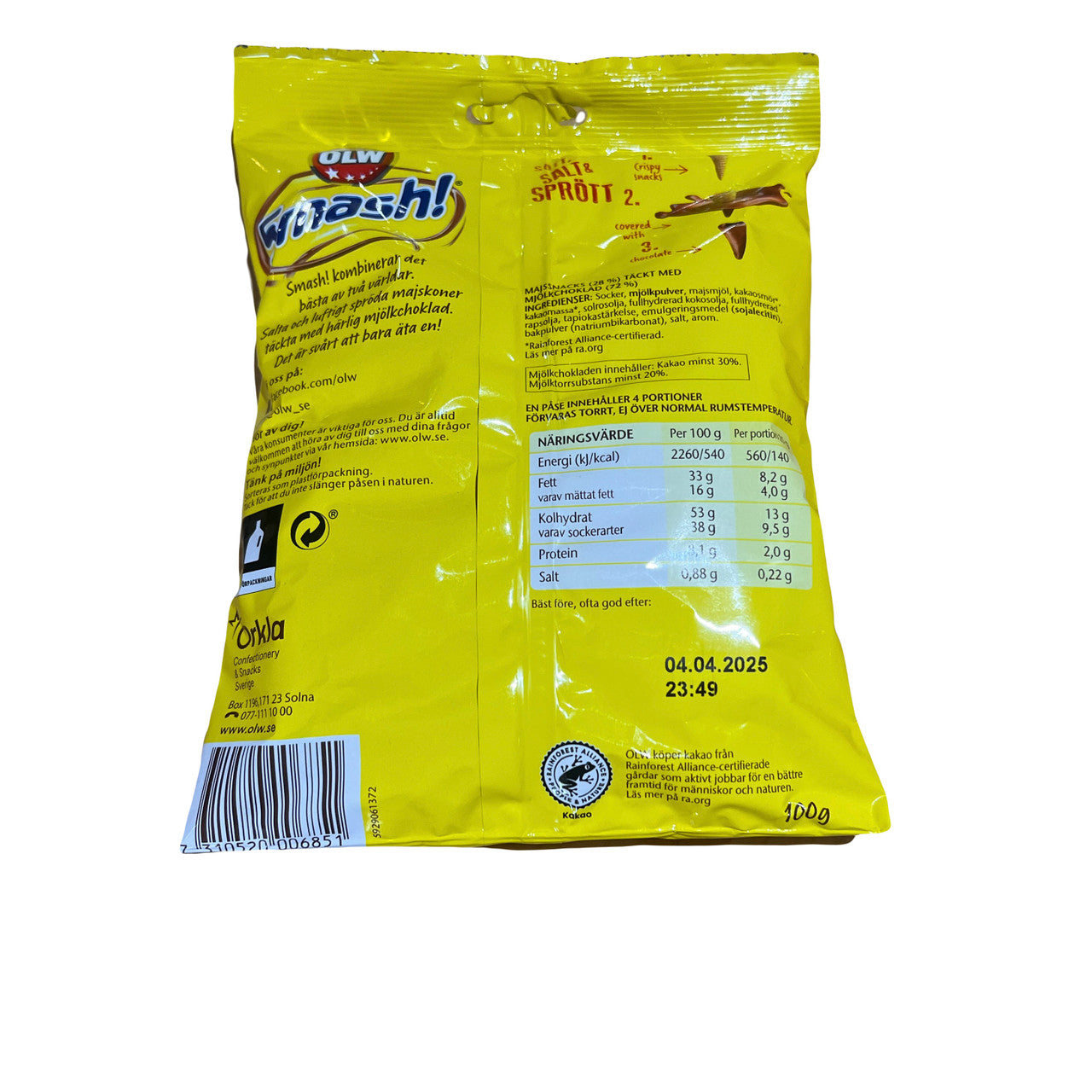 Smash Chocolate Corn Chips