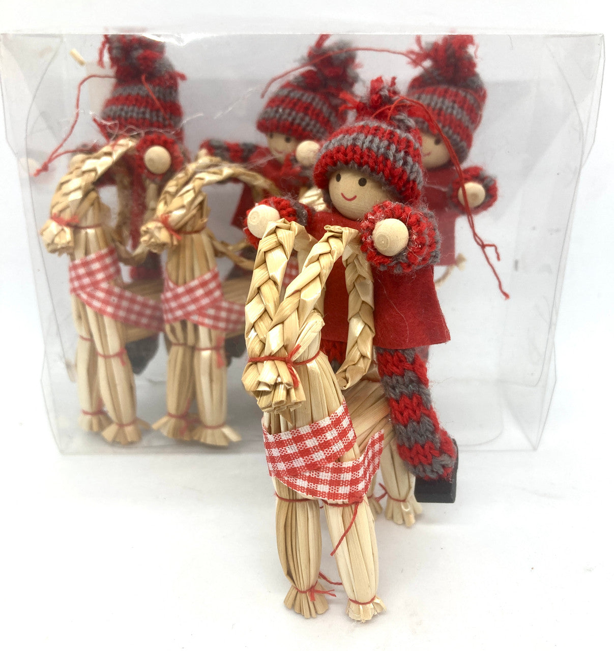 Jul Bok & Girls Ornament Set