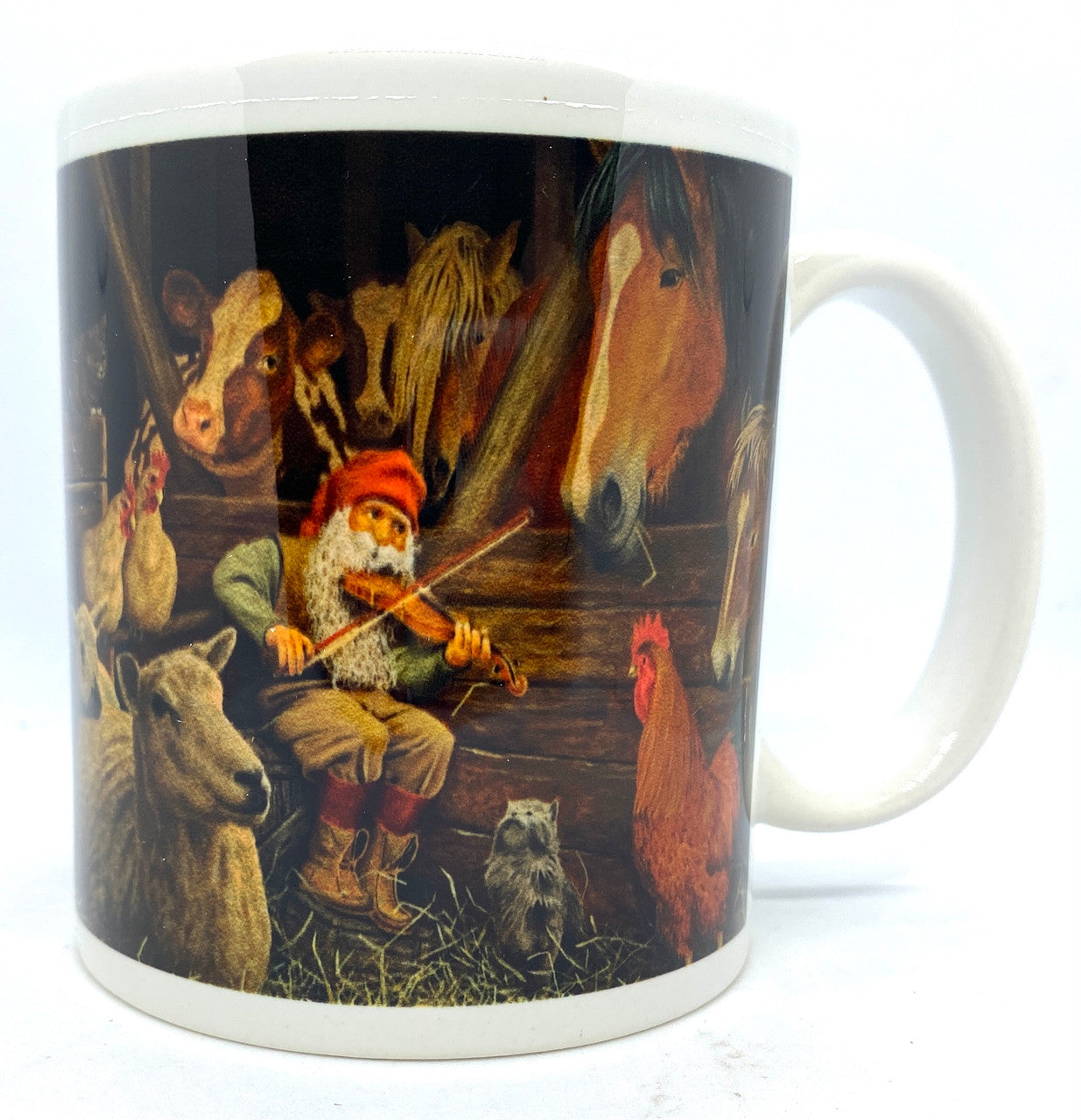 Tomten Playing the Fiddle Mug
