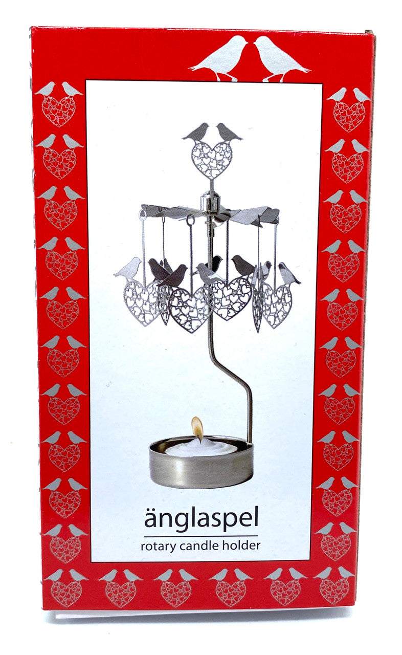 Lovebirds Rotary Candle Holder