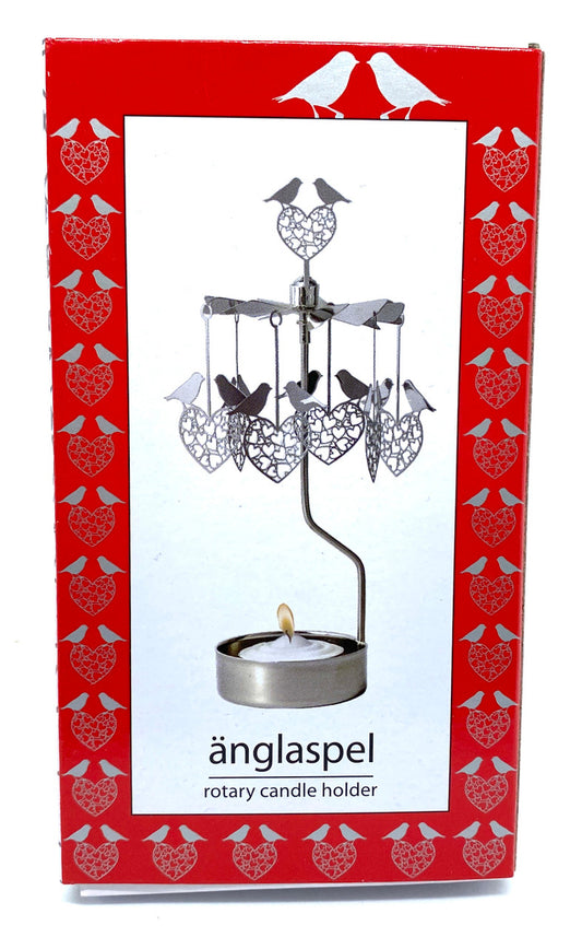 Lovebirds Rotary Candle Holder