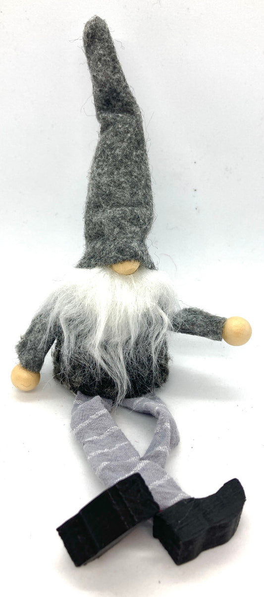 Small Sitting Tomte (Grey)