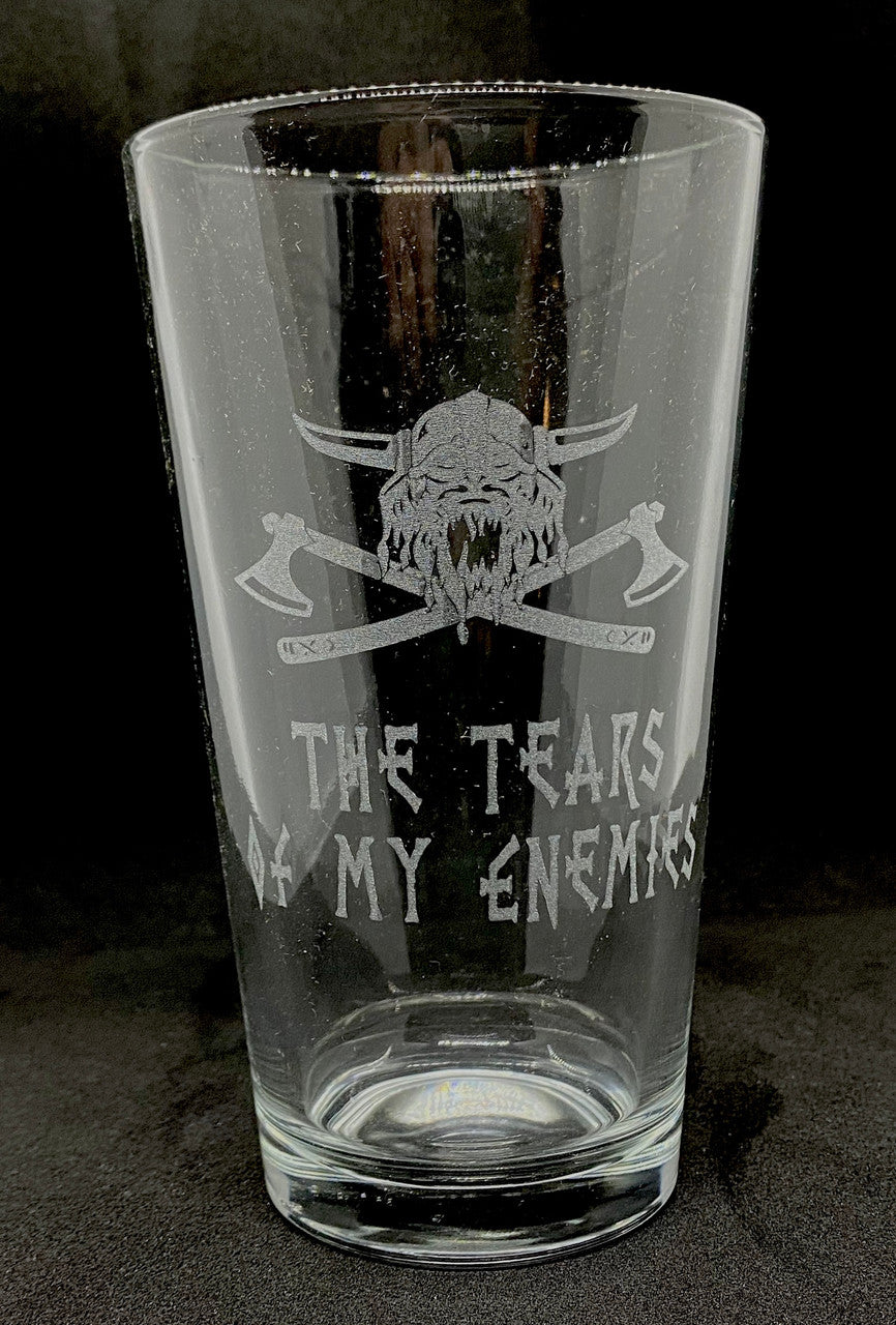 Tears of My Enemies Pint Glass