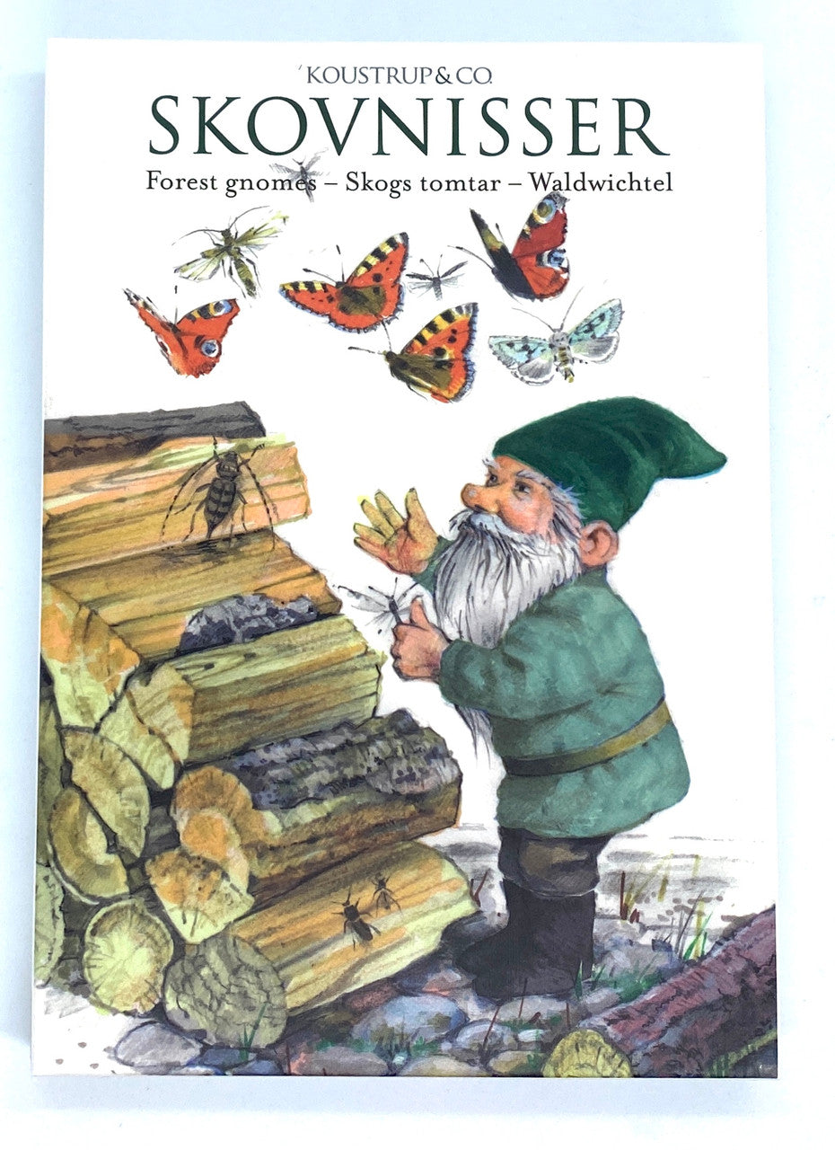 Forest Gnome Danish Art Notecards