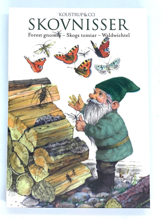 Forest Gnome Danish Art Notecards