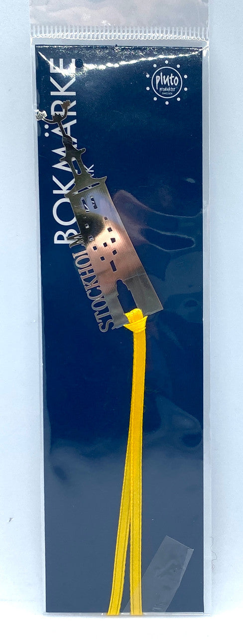 Stockholm Metal Bookmark