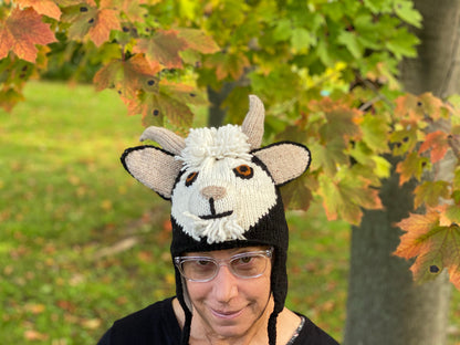 Al Johnson's Goat Stocking Cap (black)