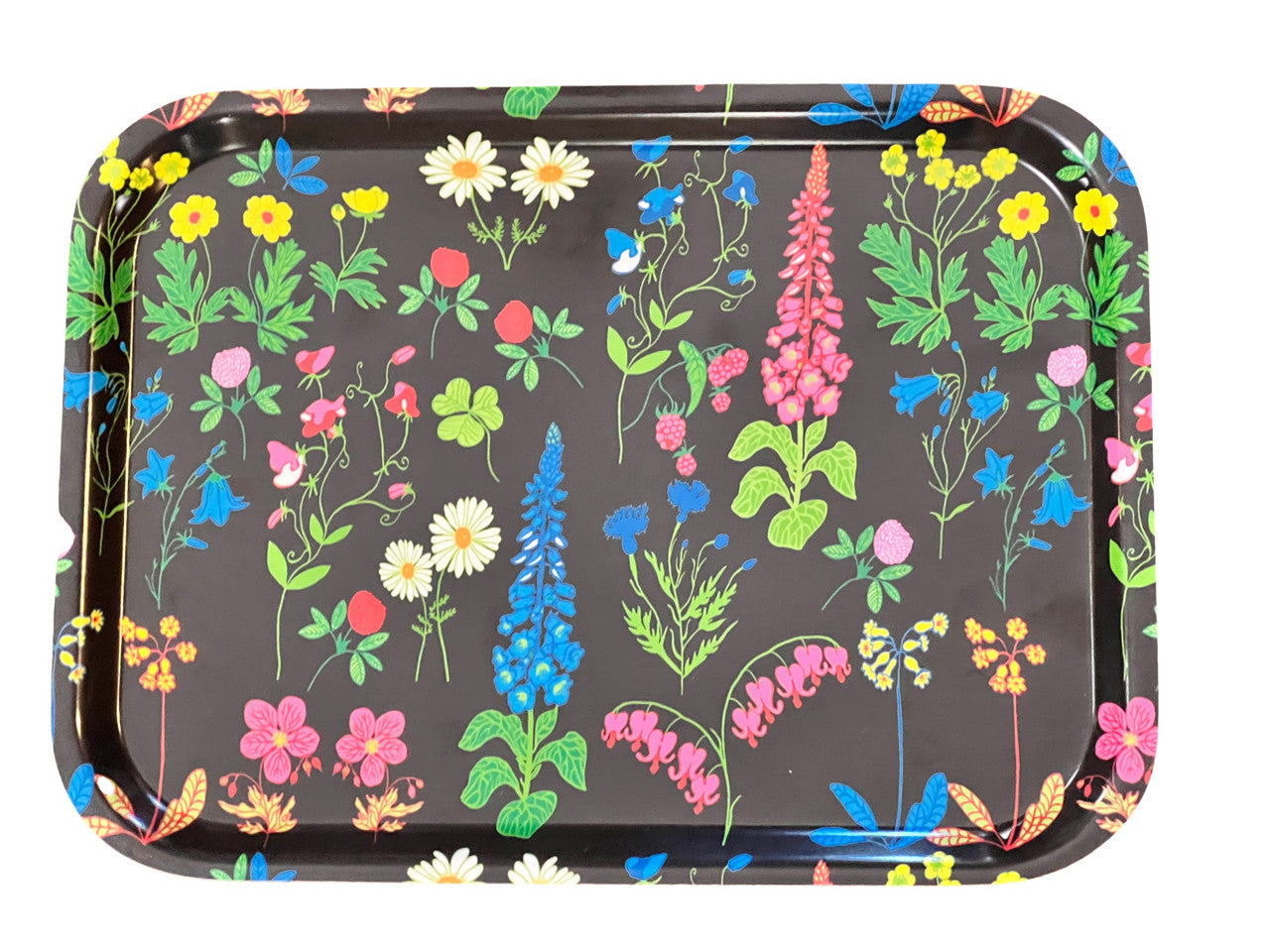 Black Summerburst Birch Serving Tray