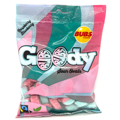 Bubs Sour Raspberry Blueberry Candy