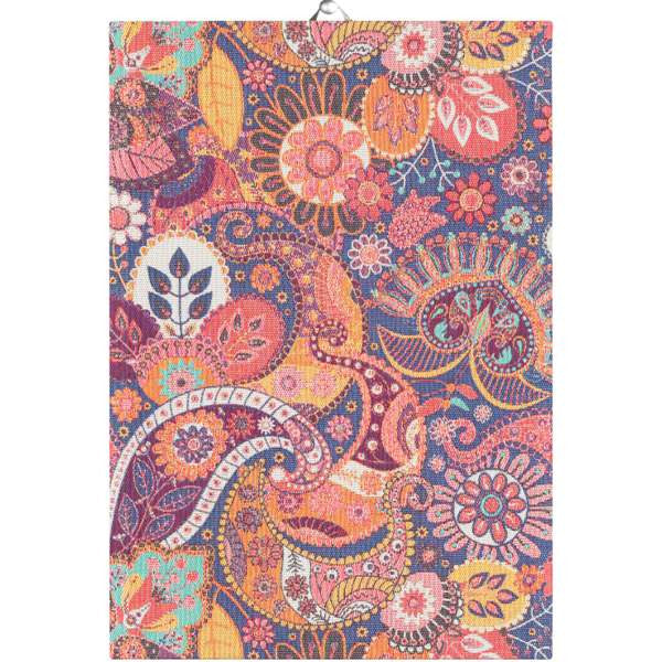Paisley floral design