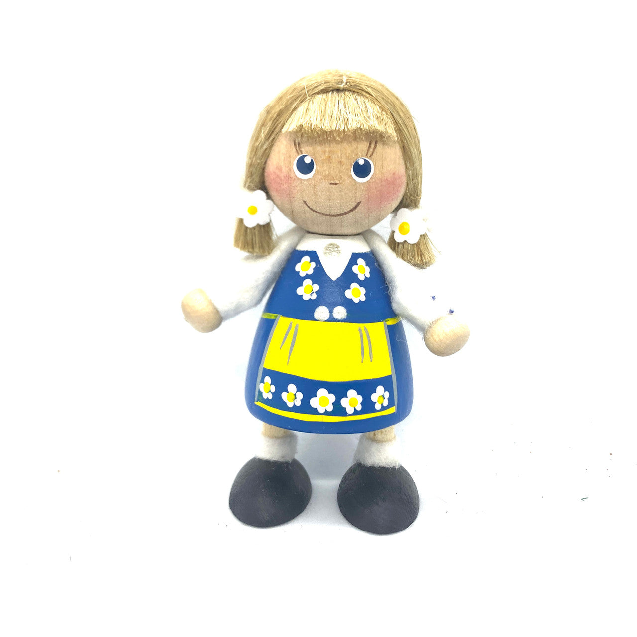 Swedish Flower Girl Figurine