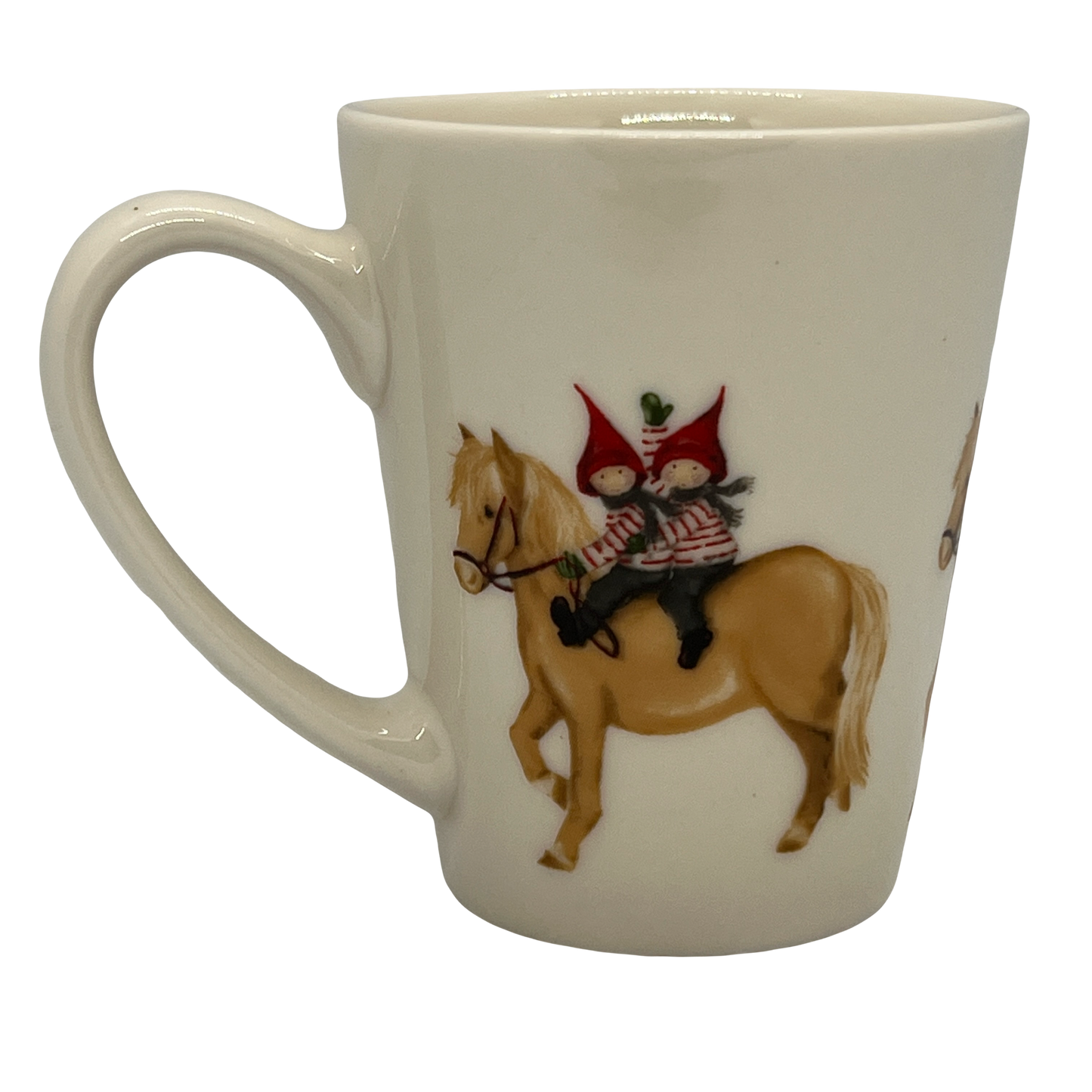 Tomten and Horse Glögg Mug