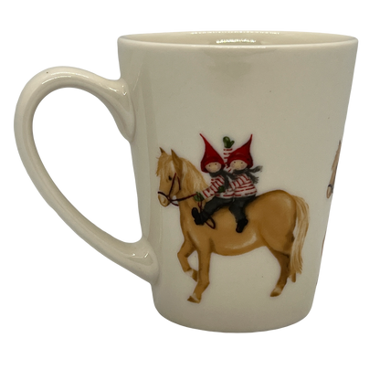 Tomten and Horse Glögg Mug
