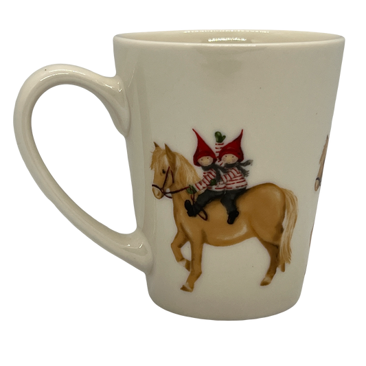 Tomten and Horse Glögg Mug