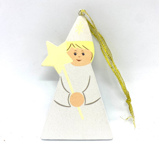 Star Boy Wood Ornament