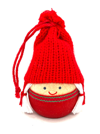 Tomtegirl Round Ornament