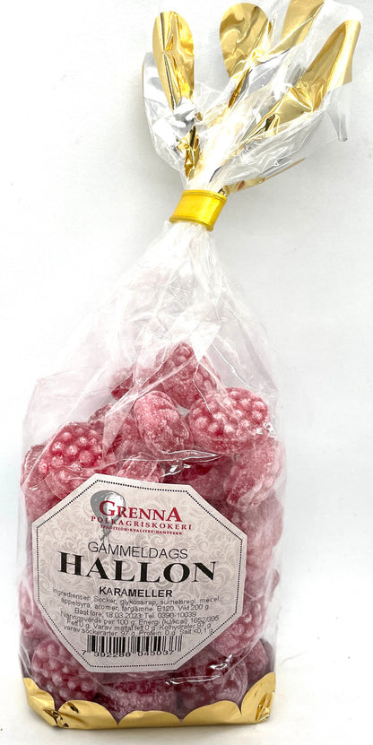 Old Fashioned Raspberry Swedish Candy