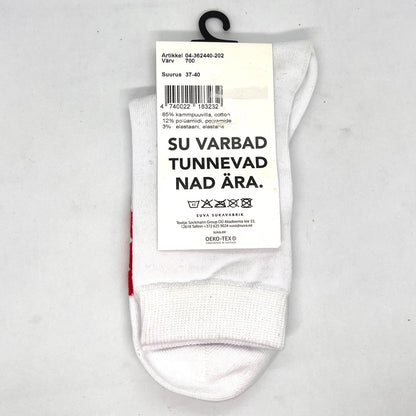 Suva Danish Woven Heart Socks