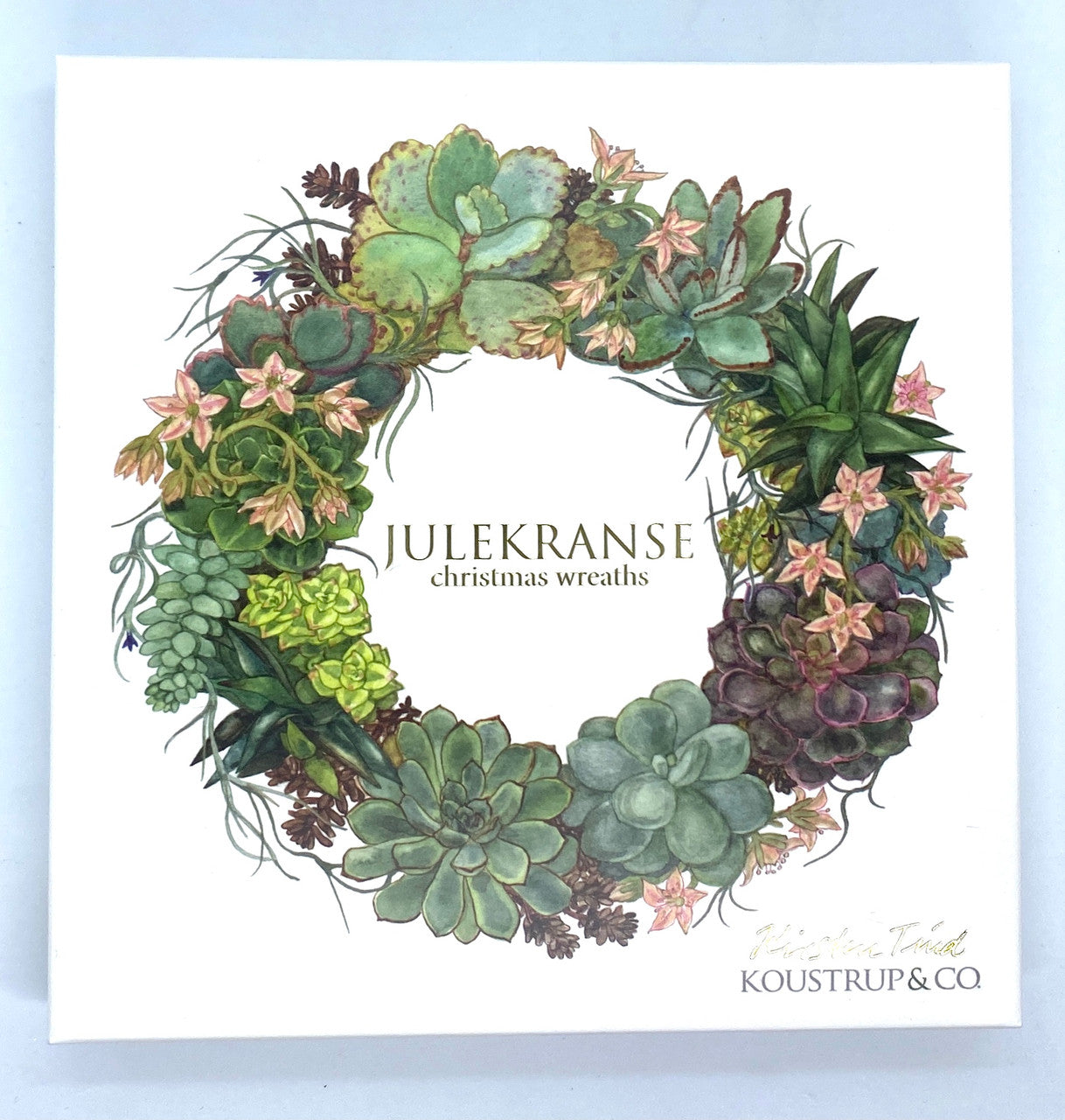 Julkranse Danish Art Notecards