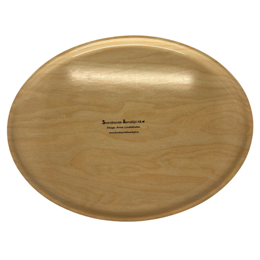 Kurbits Dalahorse Oval Birch Serving Tray