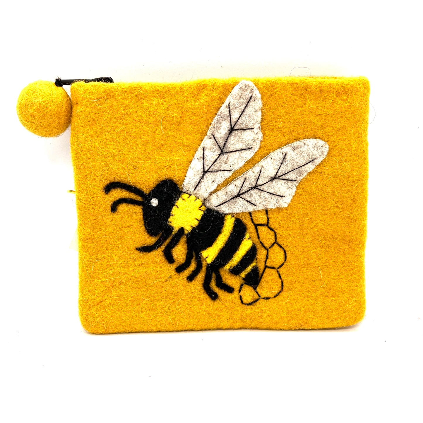 Bumblebee Felted Coin Purse
