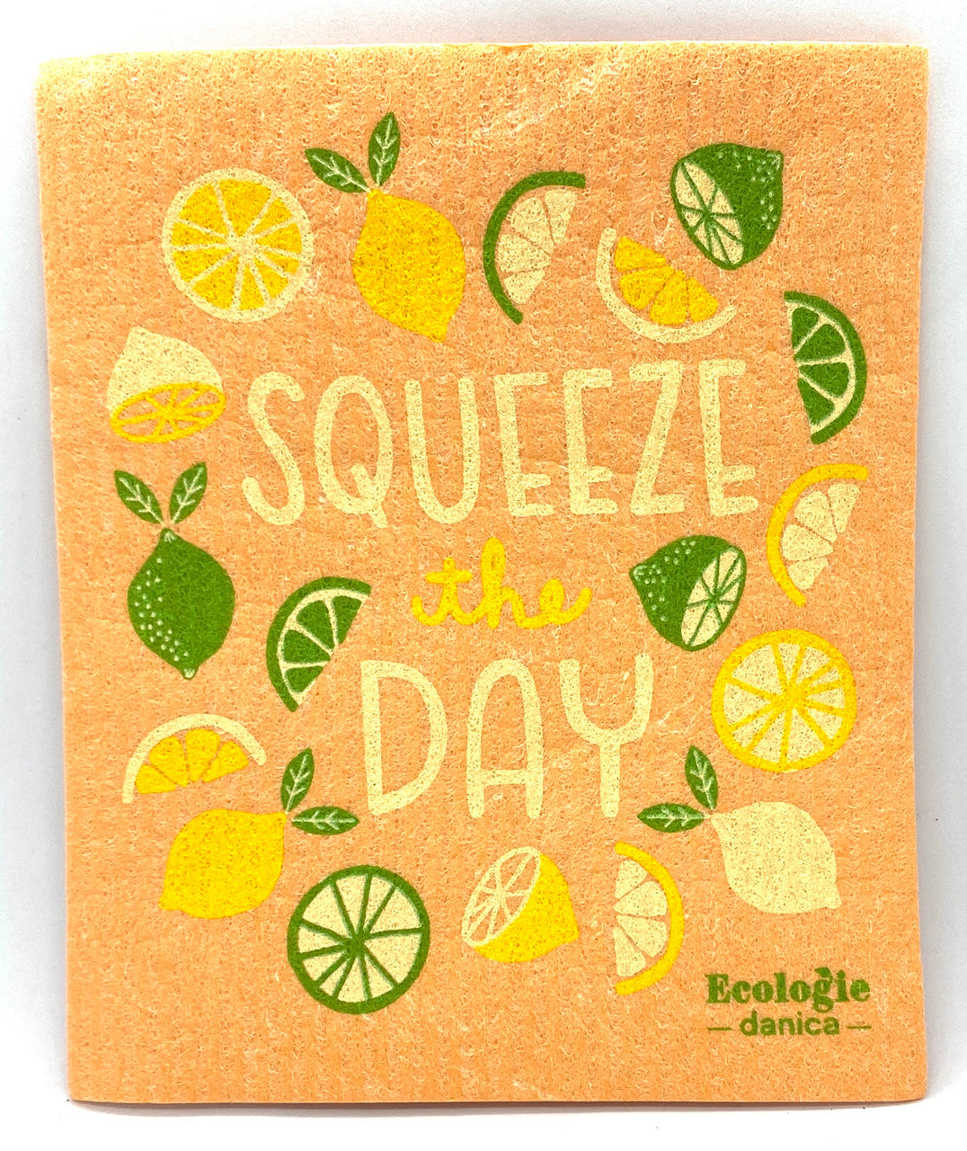 Squeeze the Day Swedish Dishcloth