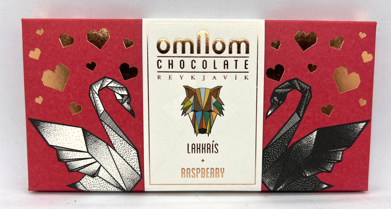 OmNom Chocolate "Lakris Raspberry"