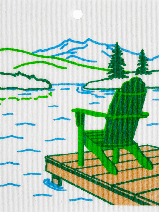 Lake Chair Swedish Dishcloth