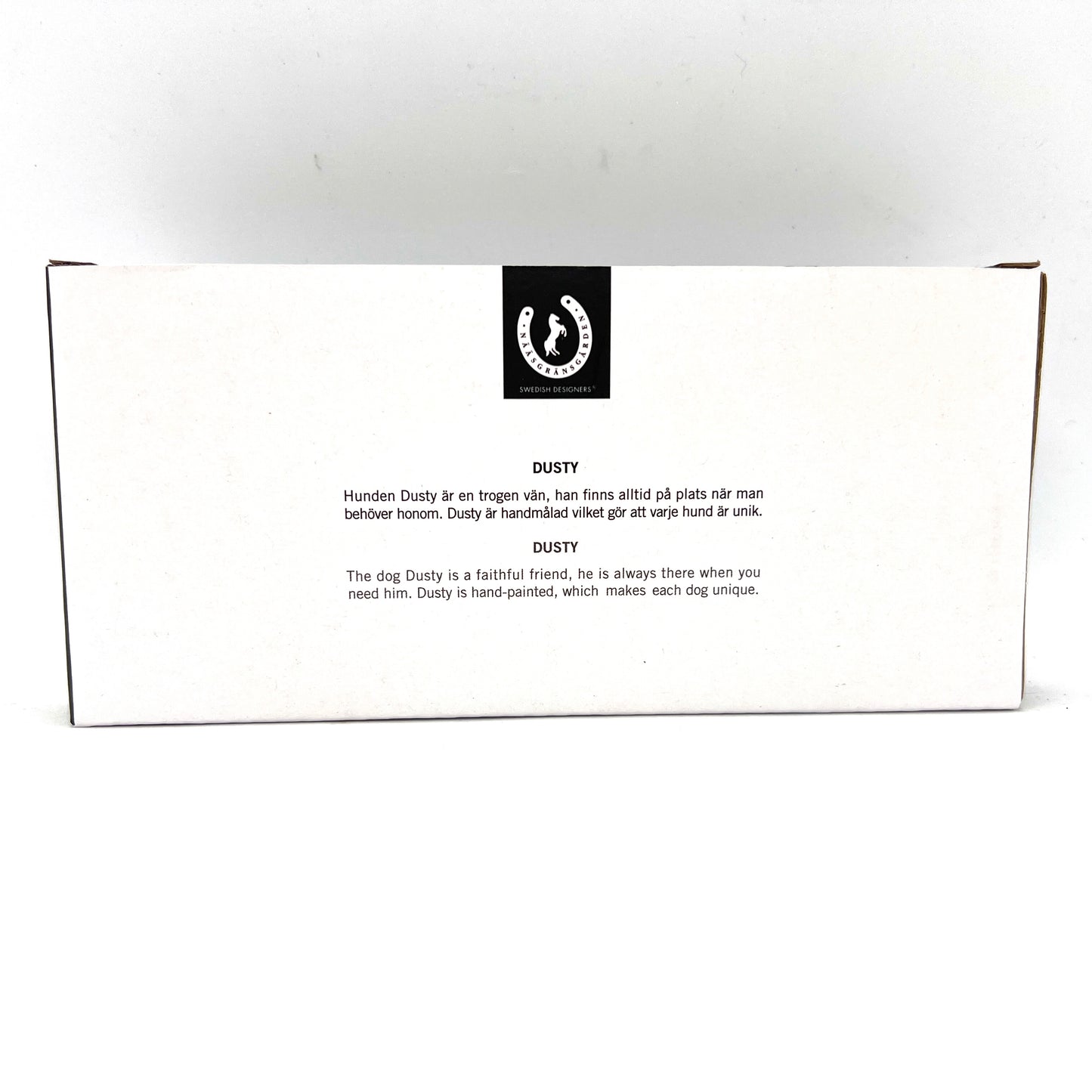 God Jul Dog Hanging Sign