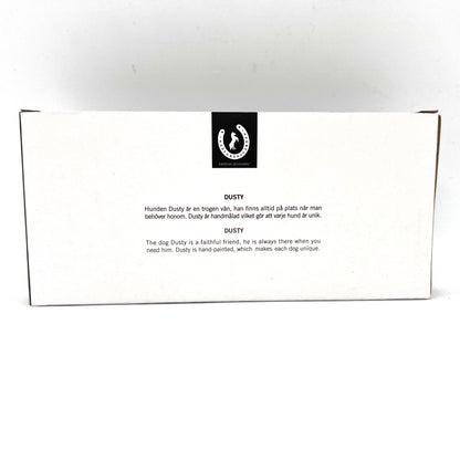 God Jul Dog Hanging Sign