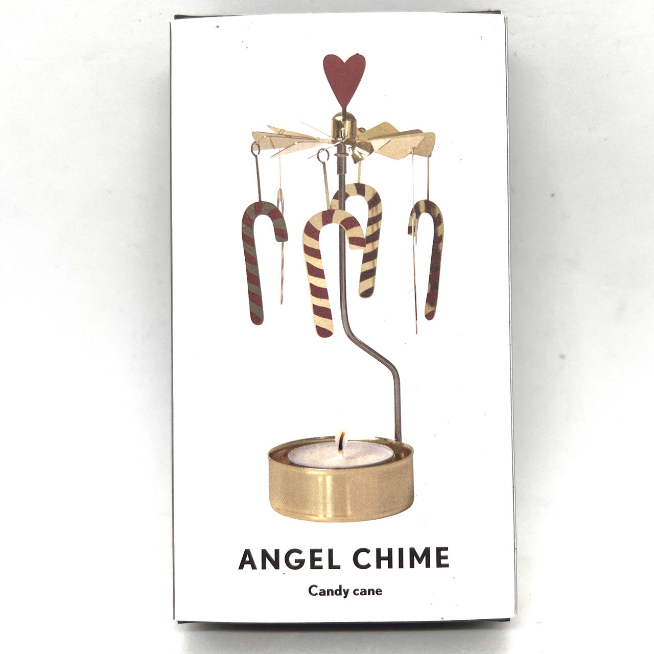 Candy Cane Rotary Candle
