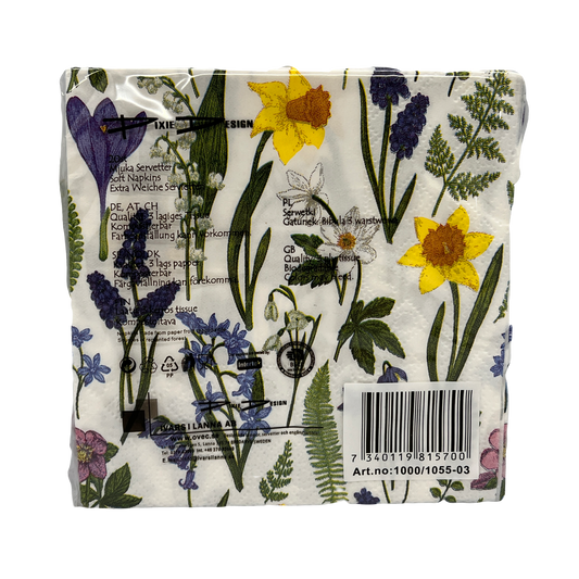 Province Flower Cocktail Napkins